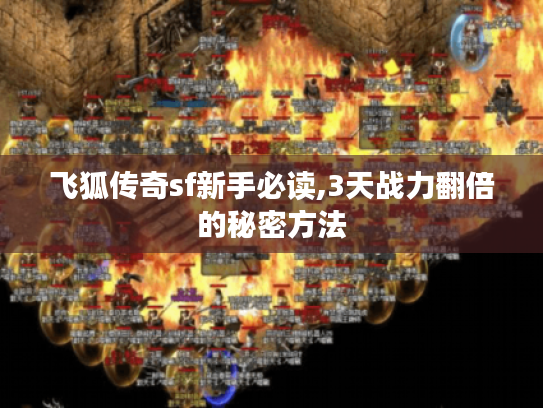 飞狐传奇sf新手必读,3天战力翻倍的秘密方法 飞狐传奇sf新手必读,3天战力翻倍的秘密方法