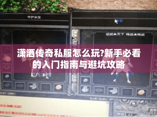 潇洒传奇私服怎么玩?新手必看的入门指南与避坑攻略