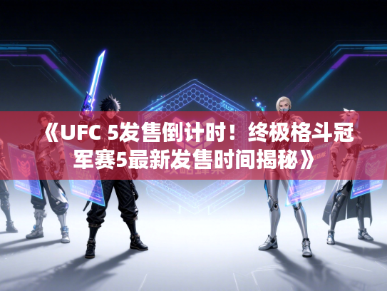 《UFC 5发售倒计时！终极格斗冠军赛5最新发售时间揭秘》