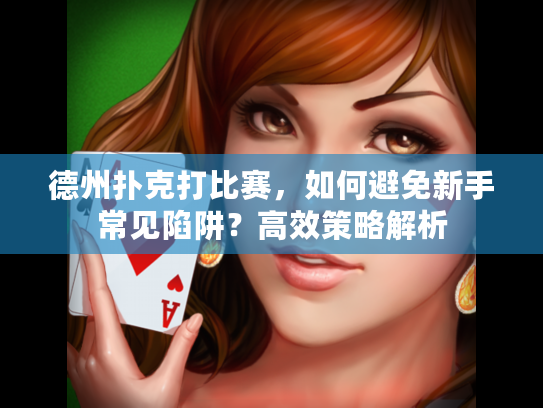 德州扑克打比赛，如何避免新手常见陷阱？高效策略解析