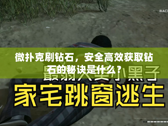 微扑克刷钻石,安全高效获取钻石的秘诀是什么? 微扑克刷钻石,安全高效获取钻石的秘诀是什么?