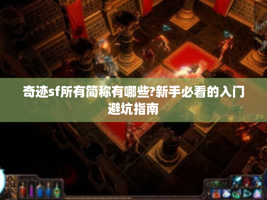 奇迹sf所有简称有哪些?新手必看的入门避坑指南