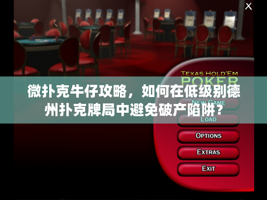 微扑克牛仔攻略，如何在低级别德州扑克牌局中避免破产陷阱？