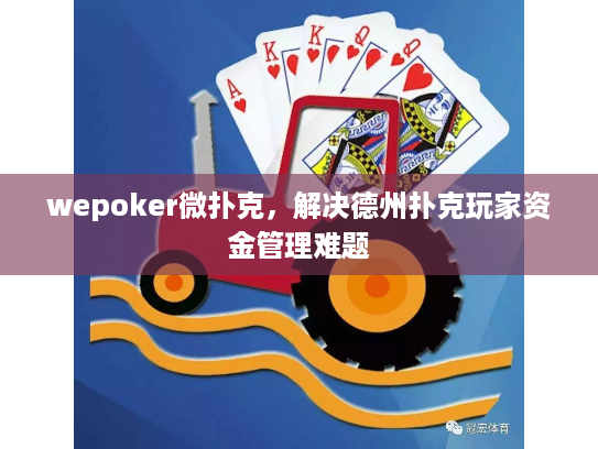 wepoker微扑克，解决德州扑克玩家资金管理难题
