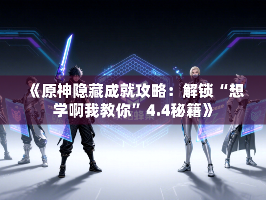 《原神隐藏成就攻略：解锁“想学啊我教你”4.4秘籍》