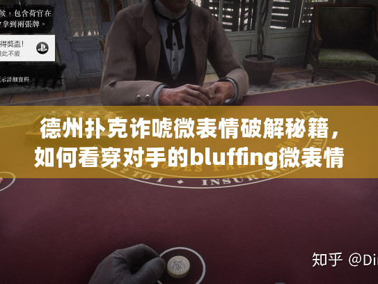 德州扑克诈唬微表情破解秘籍，如何看穿对手的bluffing微表情？