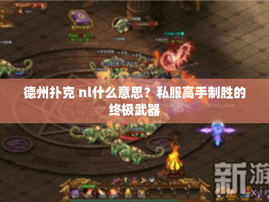 德州扑克 nl什么意思？私服高手制胜的终极武器