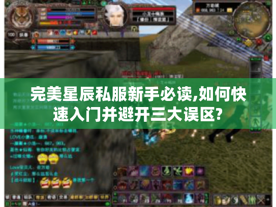 完美星辰私服新手必读,如何快速入门并避开三大误区?