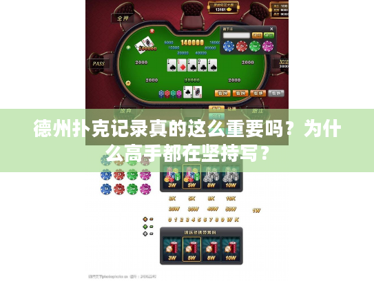 德州扑克记录真的这么重要吗?为什么高手都在坚持写? 德州扑克记录真的这么重要吗?为什么高手都在坚持写?