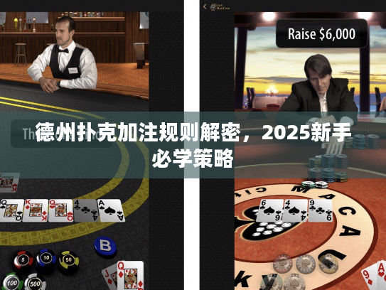 德州扑克加注规则解密，2025新手必学策略