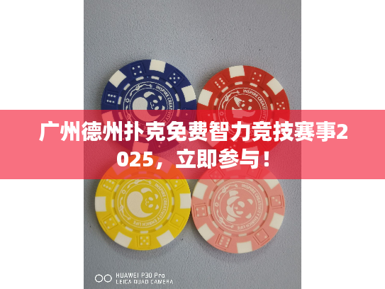广州德州扑克免费智力竞技赛事2025，立即参与！