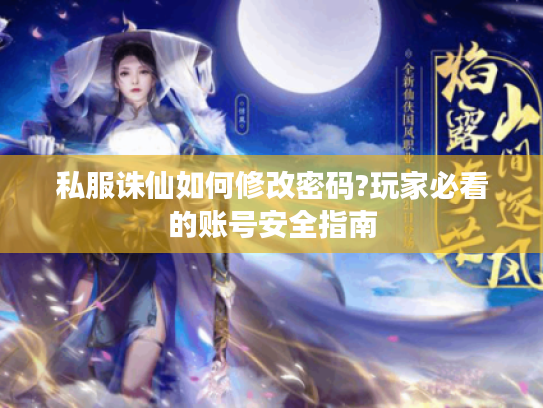 私服诛仙如何修改密码?玩家必看的账号安全指南