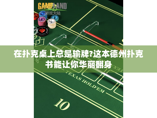 在扑克桌上总是输牌?这本德州扑克书能让你华丽翻身