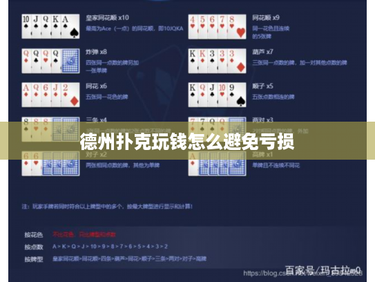 德州扑克玩钱怎么避免亏损 德州扑克玩钱怎么避免亏损