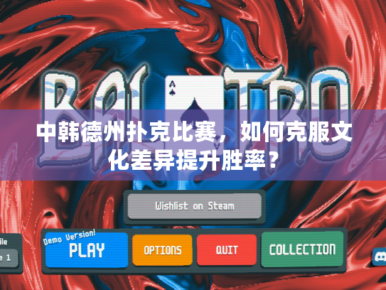 中韩德州扑克比赛，如何克服文化差异提升胜率？