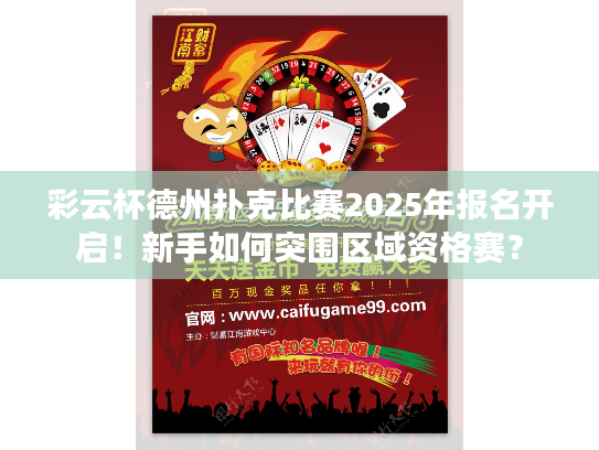 彩云杯德州扑克比赛2025年报名开启！新手如何突围区域资格赛？