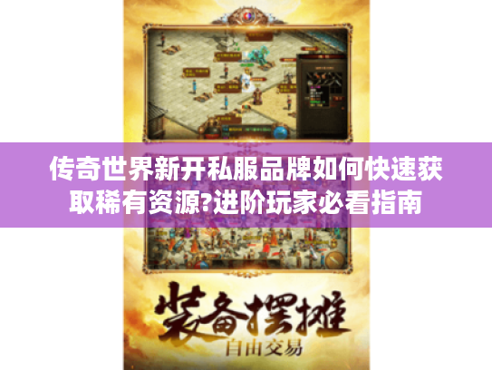 传奇世界新开私服品牌如何快速获取稀有资源?进阶玩家必看指南