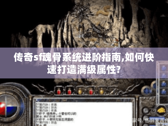 传奇sf魂骨系统进阶指南,如何快速打造满级属性? 传奇sf魂骨系统进阶指南,如何快速打造满级属性?