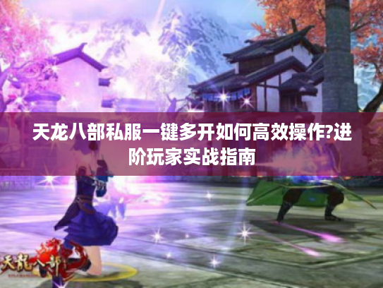 天龙八部私服一键多开如何高效操作?进阶玩家实战指南