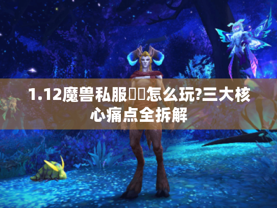 1.12魔兽私服聖騎怎么玩?三大核心痛点全拆解