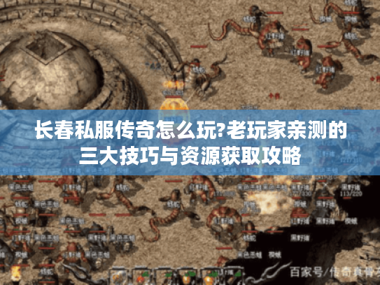 长春私服传奇怎么玩?老玩家亲测的三大技巧与资源获取攻略