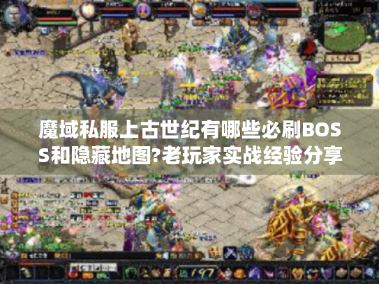 魔域私服上古世纪有哪些必刷BOSS和隐藏地图?老玩家实战经验分享
