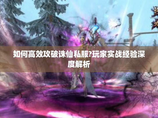 如何高效攻破诛仙私服?玩家实战经验深度解析