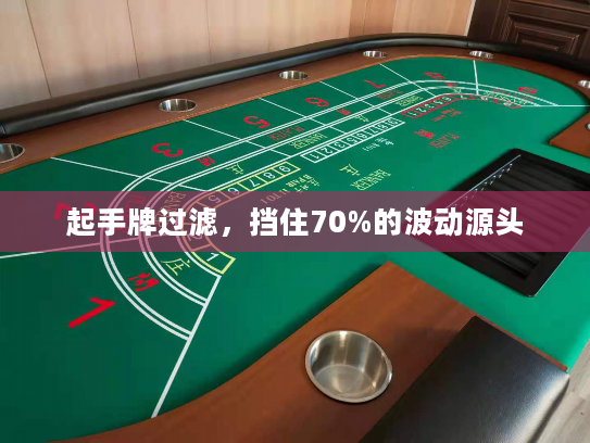 起手牌过滤，挡住70%的波动源头