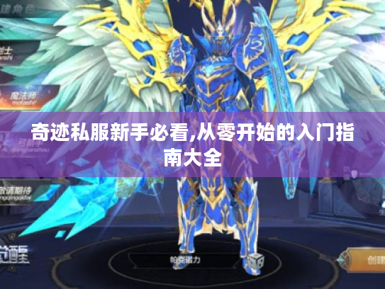 奇迹私服新手必看,从零开始的入门指南大全
