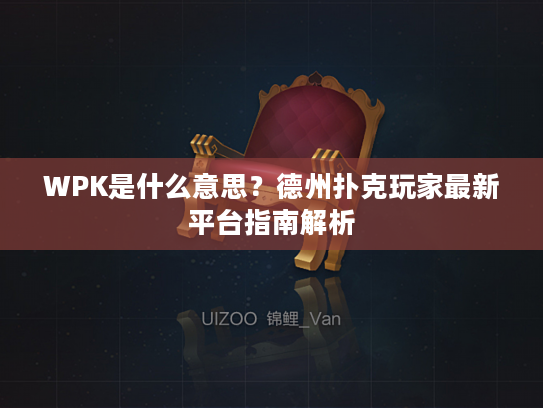 WPK是什么意思？德州扑克玩家最新平台指南解析