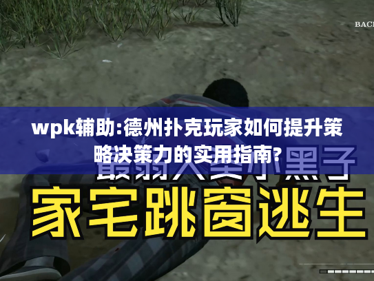 wpk辅助:德州扑克玩家如何提升策略决策力的实用指南?