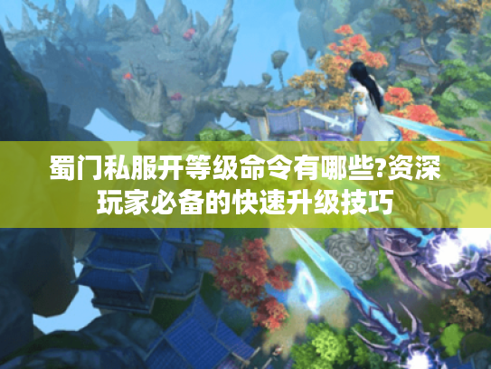 蜀门私服开等级命令有哪些?资深玩家必备的快速升级技巧