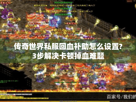 传奇世界私服回血补助怎么设置?3步解决卡顿掉血难题