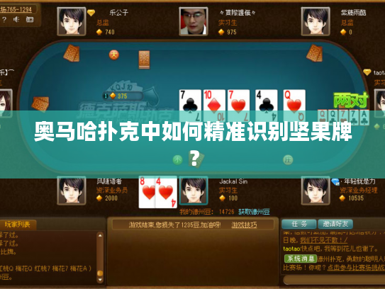 奥马哈扑克中如何精准识别坚果牌？