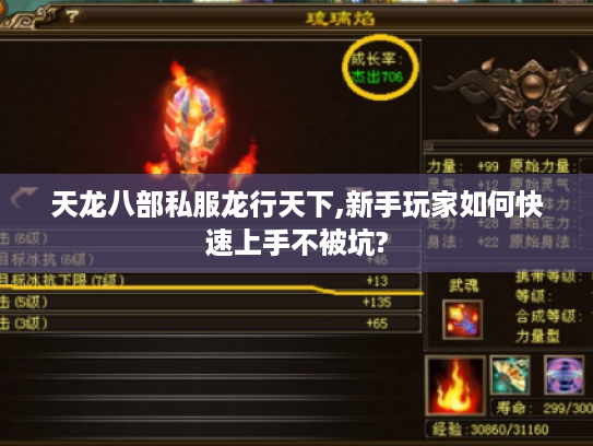 天龙八部私服龙行天下,新手玩家如何快速上手不被坑?