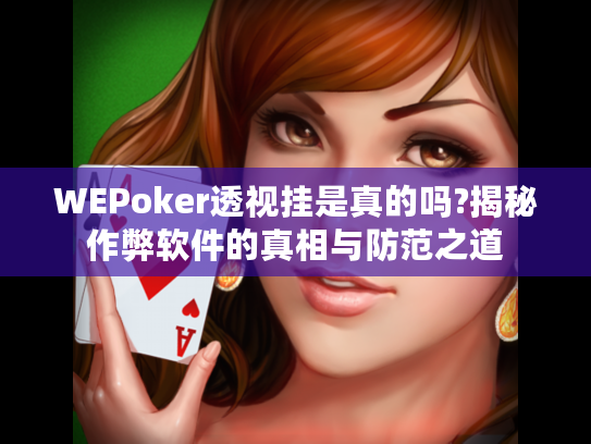 WEPoker透视挂是真的吗?揭秘作弊软件的真相与防范之道