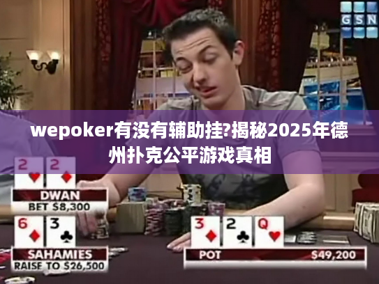wepoker有没有辅助挂?揭秘2025年德州扑克公平游戏真相