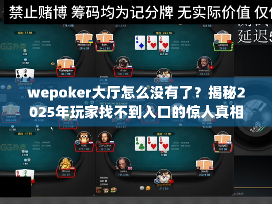 wepoker大厅怎么没有了？揭秘2025年玩家找不到入口的惊人真相