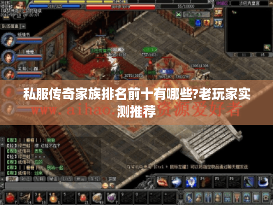 私服传奇家族排名前十有哪些?老玩家实测推荐 私服传奇家族排名前十有哪些?老玩家实测推荐