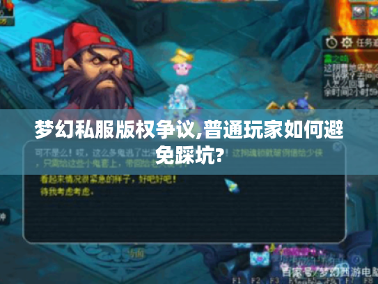 梦幻私服版权争议,普通玩家如何避免踩坑?