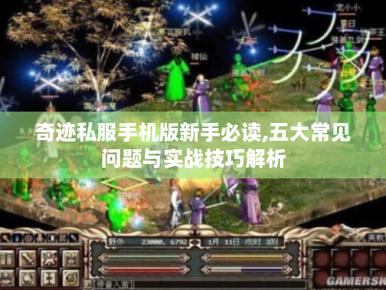奇迹私服手机版新手必读,五大常见问题与实战技巧解析