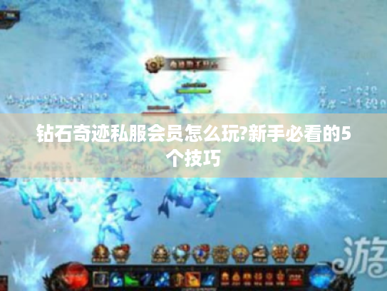 钻石奇迹私服会员怎么玩?新手必看的5个技巧