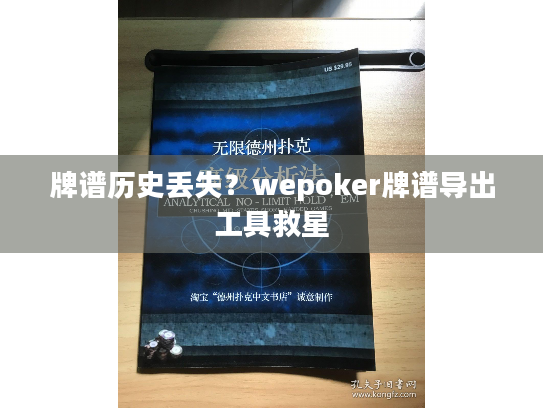 牌谱历史丢失?wepoker牌谱导出工具救星 牌谱历史丢失?wepoker牌谱导出工具救星