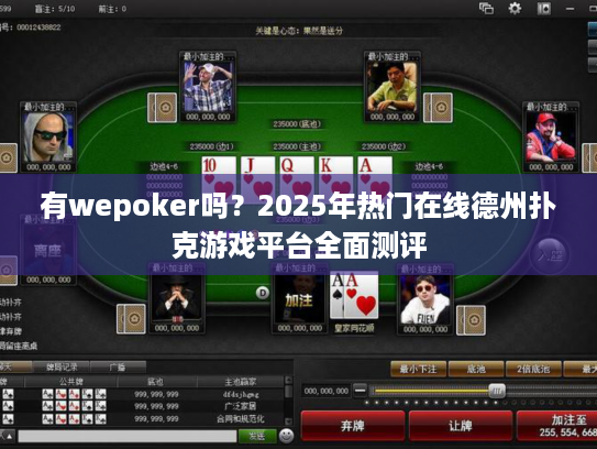 有wepoker吗？2025年热门在线德州扑克游戏平台全面测评