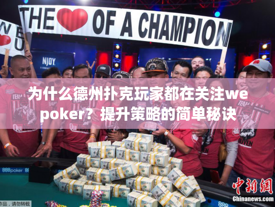 为什么德州扑克玩家都在关注wepoker？提升策略的简单秘诀