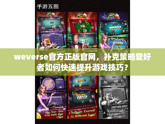 weverse官方正版官网，扑克策略爱好者如何快速提升游戏技巧？