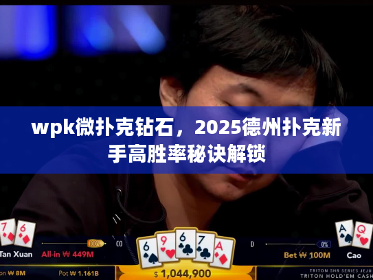 wpk微扑克钻石，2025德州扑克新手高胜率秘诀解锁