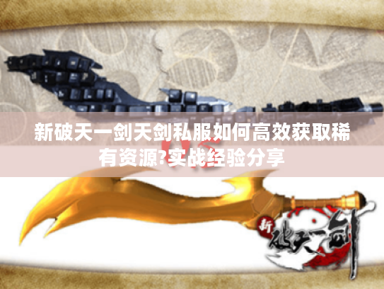 新破天一剑天剑私服如何高效获取稀有资源?实战经验分享