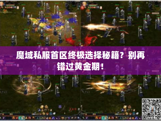 魔域私服首区终极选择秘籍？别再错过黄金期！
