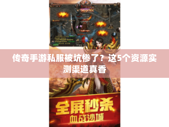 传奇手游私服被坑惨了？这5个资源实测渠道真香
